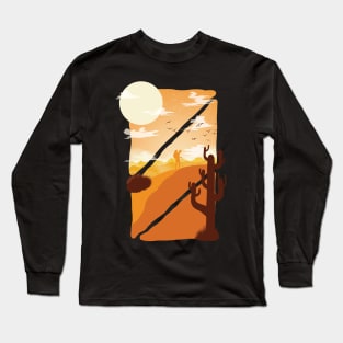 Hiking in the desert Long Sleeve T-Shirt